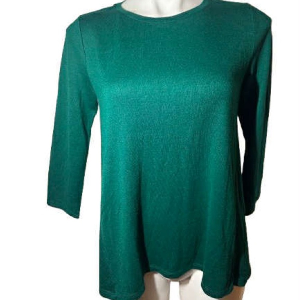 LOFT Teal Long Sleeve Women's Top